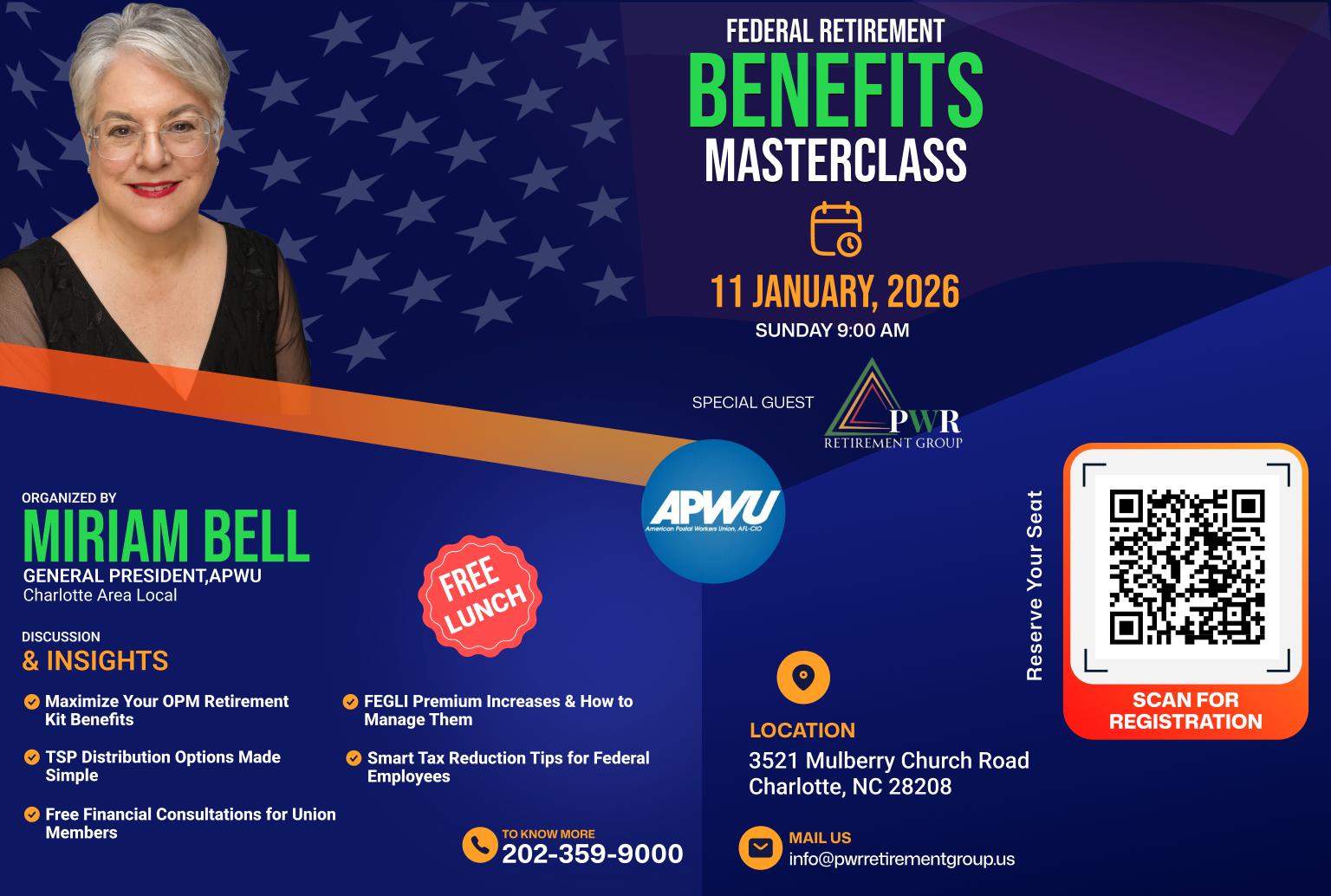 Federal Retirement Benefits Masterclass - Miriam Bell